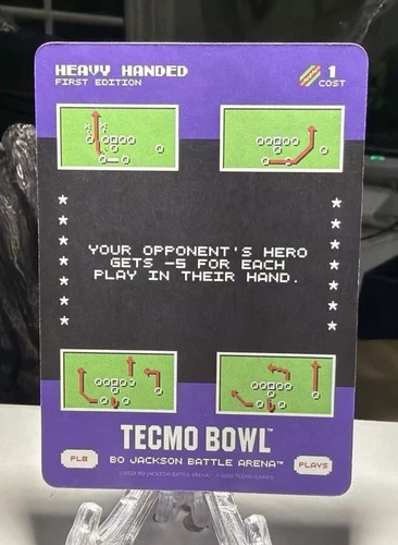 PL8 HEAVY HANDED 2026 Bo Jackson Battle Arena Tecmo Bowl SSP 1 HD Play