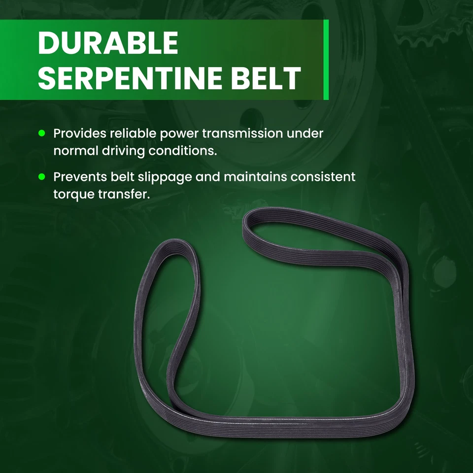 Cinturón Serpentine Fit Audi Q7 Porsche Cayenne Volkswagen Touareg 7DPK2074 Foto 3 de 4