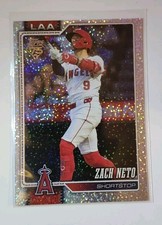 Zach Neto Confetti Sparkle Foil Parallel 2026 Topps Series 1 Baseball