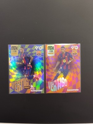 Marcus Rashford Megacracks MGK 2025 2026 Panini Barcelona #P509 Parallel Power