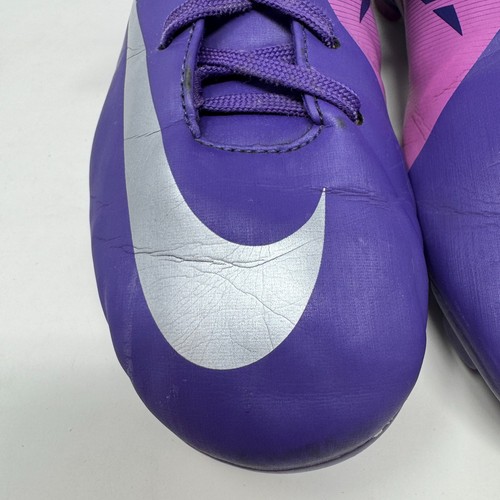 Nike Mercurial Victory II FG 442008-505 Purple Cleats Youth Size 5 - Picture 5 of 15
