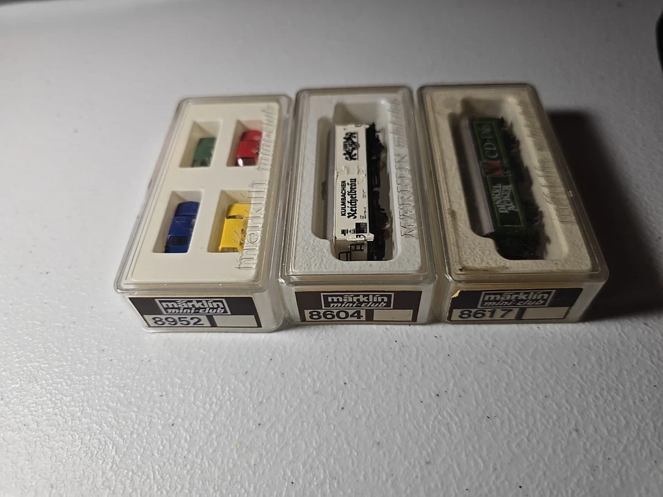 Marklin Z Scale Mini-Club 8617 Dinkel Acker 8604 Kulmbacher 8952 Vehicle Set - Image 2 of 3