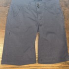 PrAna Stretch Shorts Woman’s 0 Dark Gray/Side Zip Pocket/Snap Button Back Pocket — photo 1