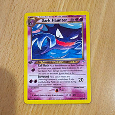 Pokemon TCG Neo Destiny Dark Haunter 36/105 1st edition Uncommon Regular 50 HP on eBay