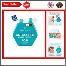 90 Count Hydrocolloid Acne Spot Treatment Patches - Travel Friendly Discreet
