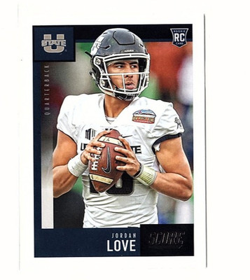 Jordan Love RC 2020 Score Rookies #361