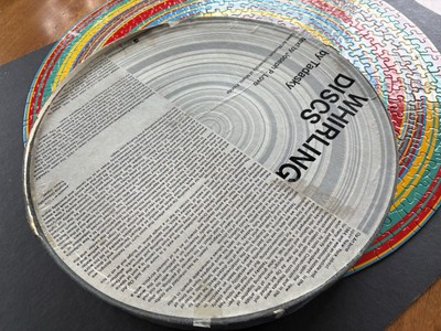 1968 Springbok Whirling Discs Circular Puzzle Tadasky Round