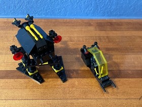 Lego - Blacktron - 6876 - Alienator - 100% Complete - Instructions - Space