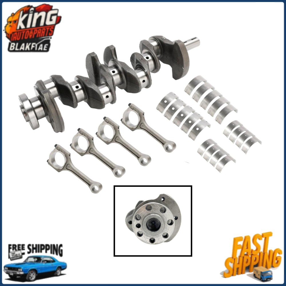 2.0L Engine Crankshaft Con Rods & Bearing Kit For G4KD Hyundai Kia Optima 05-20