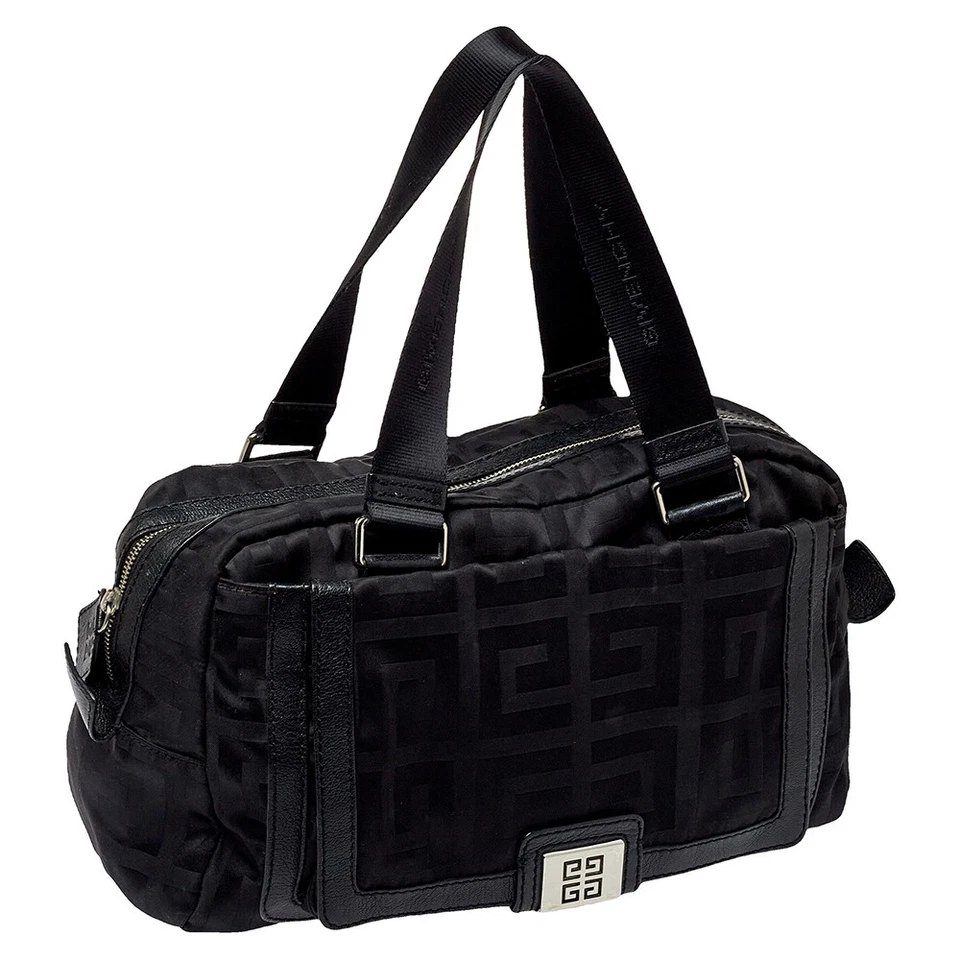 Bolso de Lona Givenchy Cuero Negro y Lona Signature Foto 3 de 4