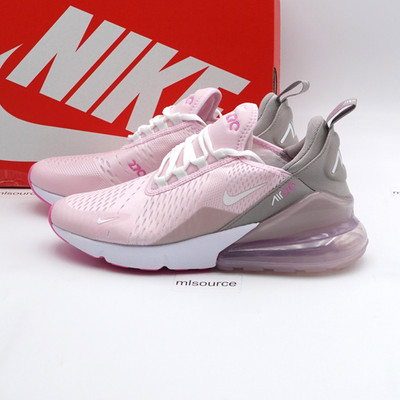 Size 6Y Youth / 7.5 Women's Nike Air Max 270 BG Sneakers IB4435-663 Pink Foam