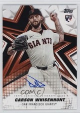 2026 Topps Series 1 Baseball Stars Carson Whisenhunt #BSA-CWH Auto 1hu6