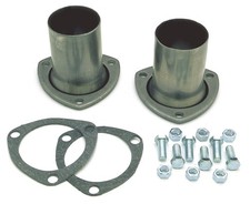 Transdapt 9374 Exhaust Header Collector 3 Three Bolt Flange 2-12 Exhaust