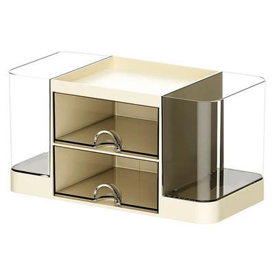 Desktop Storage Box Kosmetik Schubladen Organizer Büro Schreibwaren Kunststoff