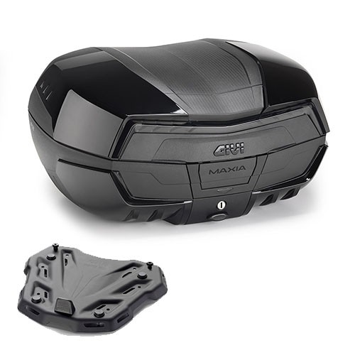 Givi V58NB2 58L Topcase Mit Montageplatte FüR Suzuki Gladius 650 2009-2011-image
