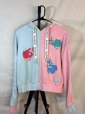 HTF Rare Loungefly Disney Sleeping Beauty "Make It Pink / Blue" Split Crop