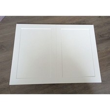 Shaker Style White Cabinet Doors Pair , 18" x 24"