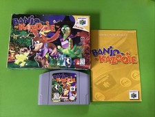 Banjo-Kazooie Nintendo 64, 1998 N64 Cib Manual Tested  Works 