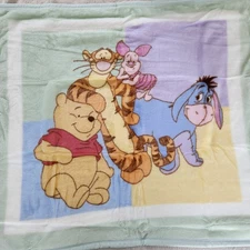 Disney Winnie The Pooh Tigger Eeyore Piglet Kidsline Infant Blanket New Open Pkg