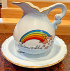 Vintage Flint AutoWorld Porcelain Mini Pitcher Dish Souvenir Made in Japan 3.5" — photo 3