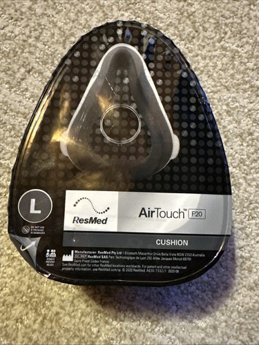 Res Med AirTouch F20 Kissen groß - Memory Foam CPAP Vollgesichtsmaske Dichtung neu