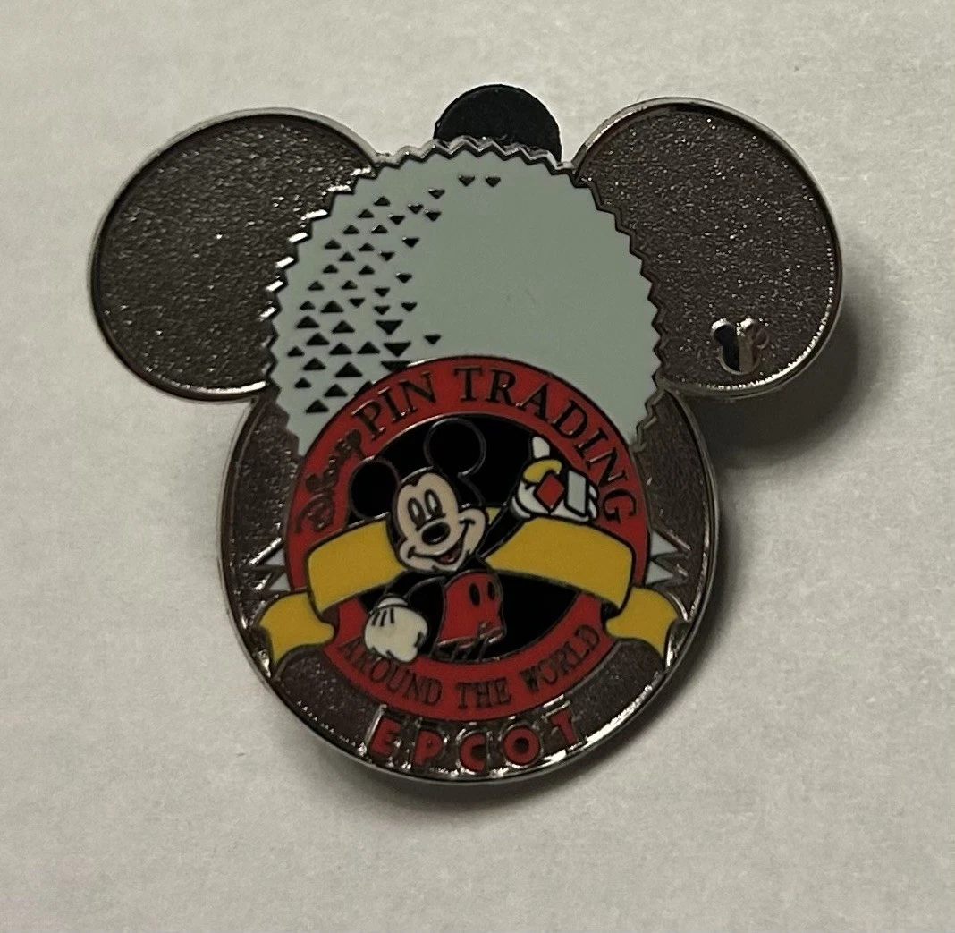 Disney - Pin Trading Around The World - Epcot Spaceship Earth - Mickey Mouse Pin