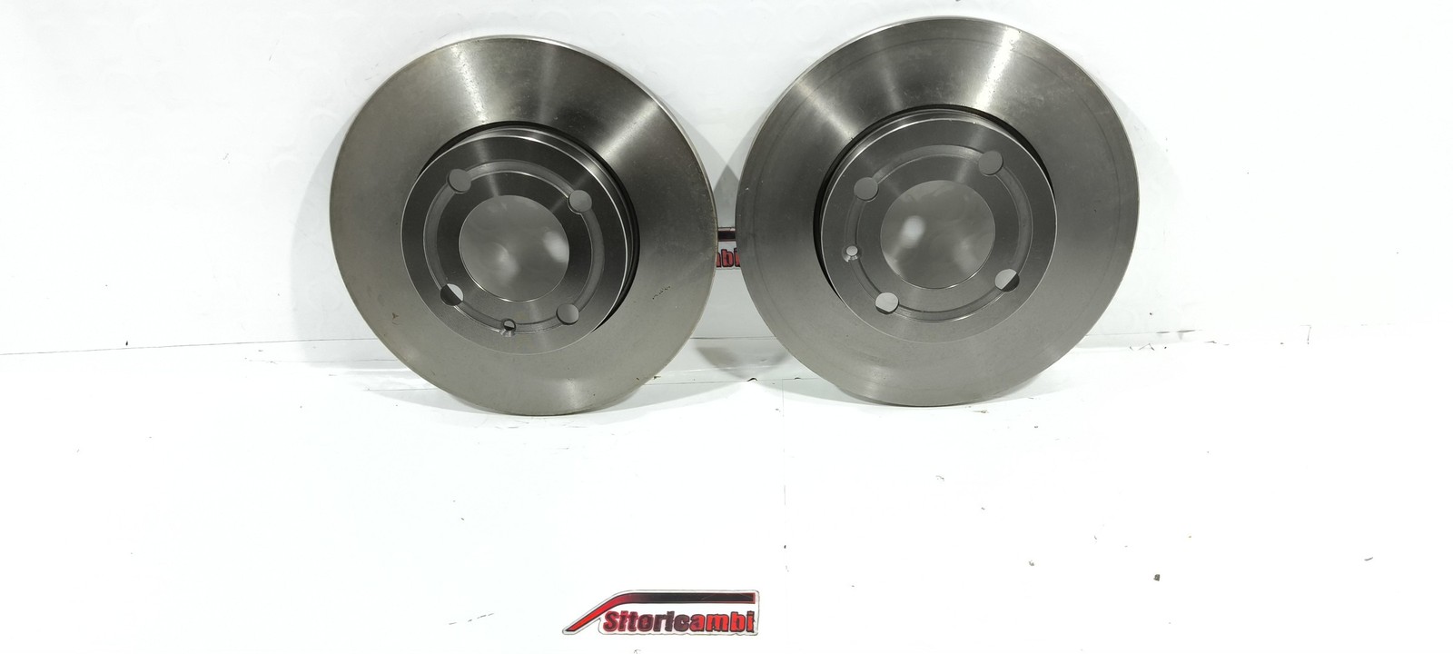 Pair Of Front Brake Discs Breco Suitable For VW Polo II III Seat Arosa