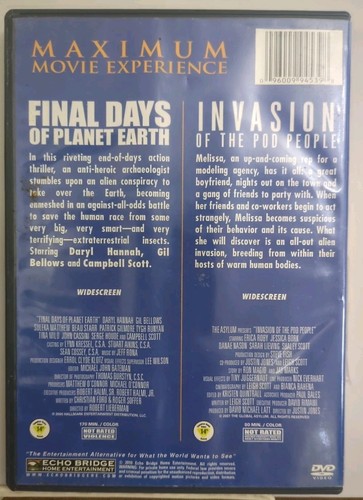 Final Days on Planet Earth/Invasion of The Pod People/Hammer Film Collection DVD - Picture 4 of 4