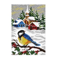 Orchidea Blue Tit Latch Hook Kit