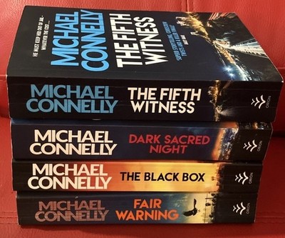 The 5th Witness, Dark Sacred Night, Black Box, Fair Warning By Michael Connelly