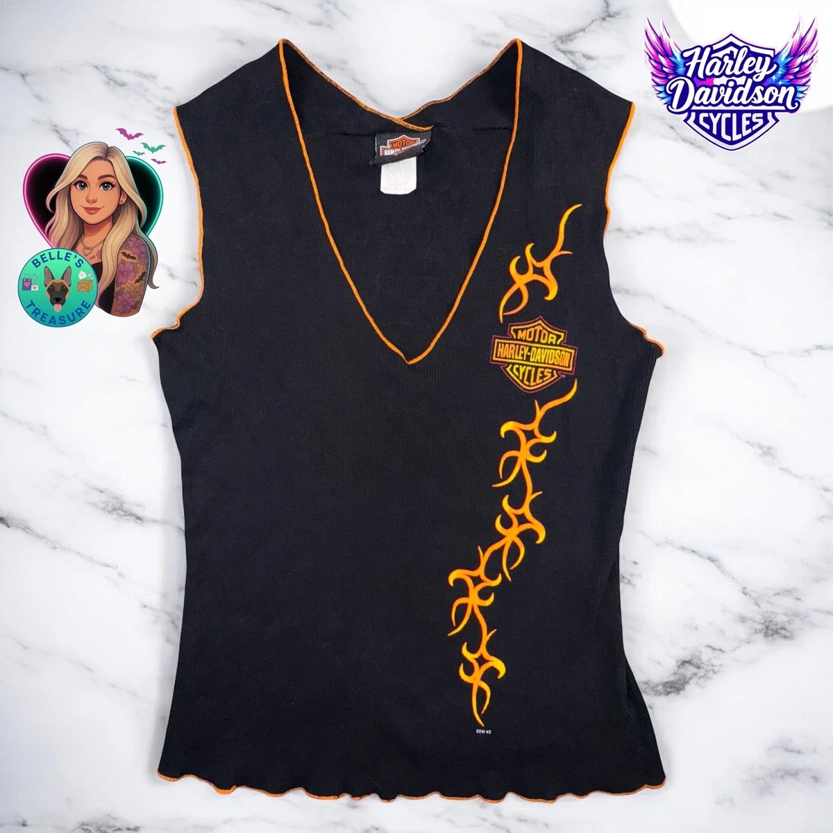 Harley-Davidson Tank Tops for Women for sale | eBay