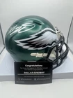 Dallas Goedert Autographed Philadelphia Eagles Speed Mini Helmet - Fanatics