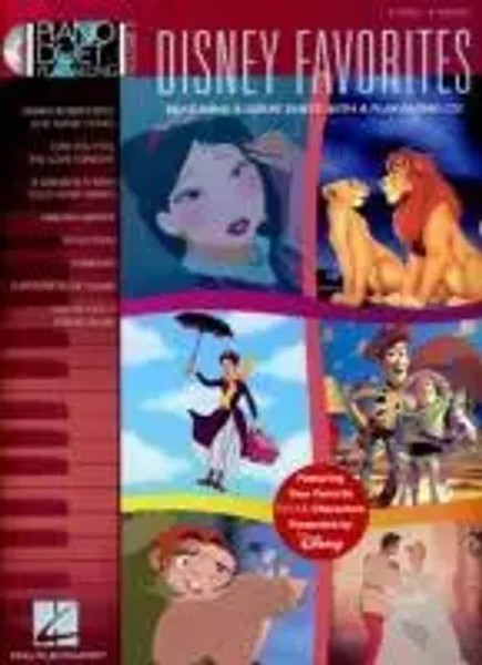 Hal Leonard Corp | Disney Favorites - Piano Duet Play-Along Volume 5...-image