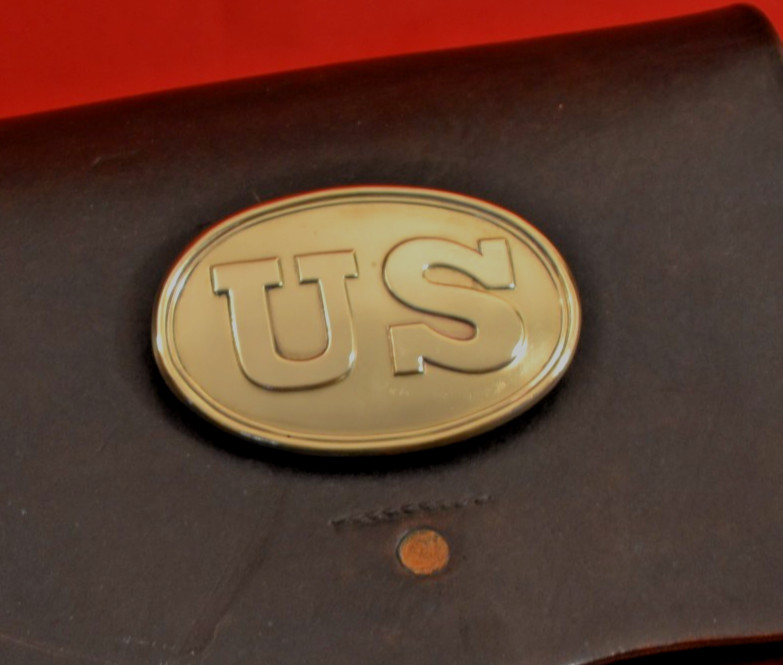 CIVIL WAR MODEL 1855 US BOX PLATE QUALITY RESTRIKE AS ORIGINALS PLATE ONLY