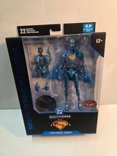 McFarlane DC Multiverse Deluxe Theatrical Edition Superman Robot 7  Red Platinum