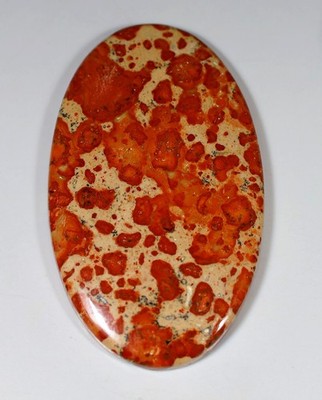 103 Ct 6X34X56 mm Natural Orbicular Asteroid Jasper Oval Cabochon Gemstone KJ-24