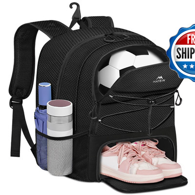 Matein Girls Soccer Tournament Bag Water Resistant Soccer Bag For Youth Players