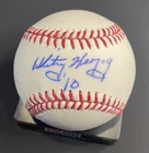 Whitey Herzog ROMLB Signed BASEBALL Hof Cardinals Hall Of Fame