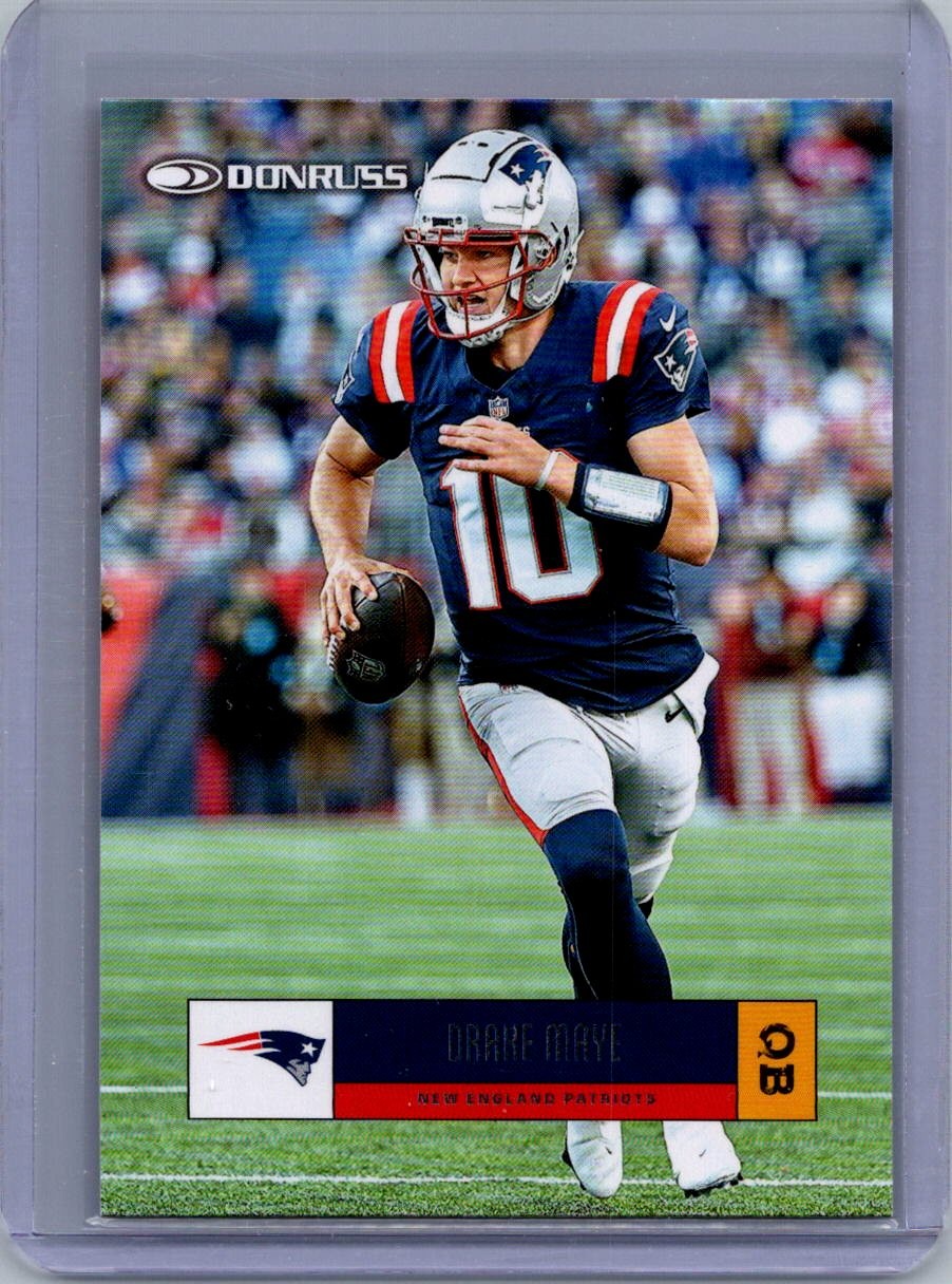 2025 Donruss #R05-DKM Drake Maye Retro 2005