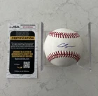 Carson Benge Autographed Signed Baseball ROMLB New York Mets MLB JSA Cert