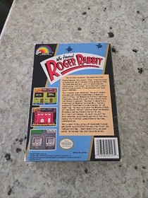 Who Framed Roger Rabbit (Nintendo NES) Complete in Box CIB