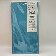 Traveler'S Note Refill 2026 Weekly Memo 2 Pack
