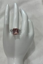 Morganite Fashion Ring Brand New Size 6