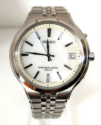 SEIKO SADZ037 Dolce Titanium Radio Controlled Solar Watch High Quality FromJAPAN