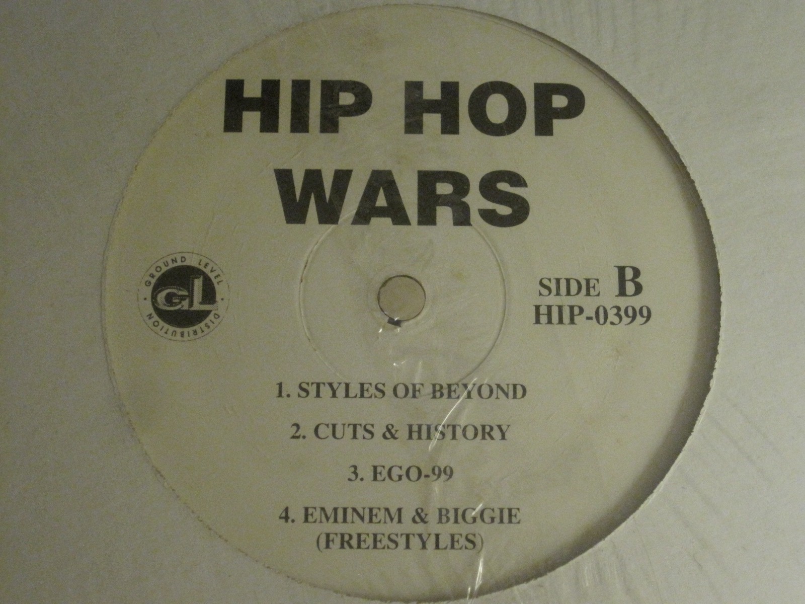 SWAY & KING TECH HIP HOP WARS 12" 1999 KOOL G RAP EMINEM PHAROAHE MONCH KRS-ONE