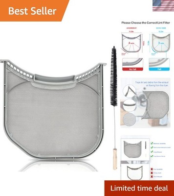 Durable LG & Kenmore Dryer Lint Screen Replacement with Cleaning Brush Included