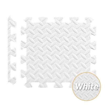 20 Pcs EVA Interlocking Foam Floor Mat Non-Slip Gym Exercise Puzzle Tiles
