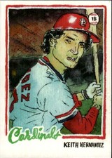 2025 Topps Shoebox Treasures by Andy Friedman Keith Hernandez #40 28E