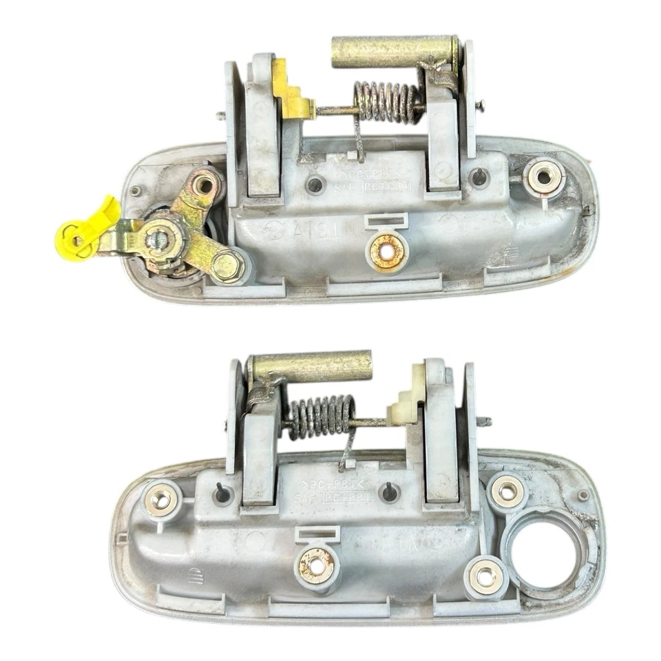 2000-2005 Toyota Celica GT Door Handle Set Pair Driver/Passenger Side Silver OEM - Изображение 2 из 3