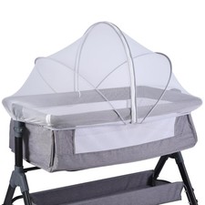 Portable Bassinet Cover for Cats  2-Way Zipper, Bassinet Mosquito Net Cover,...